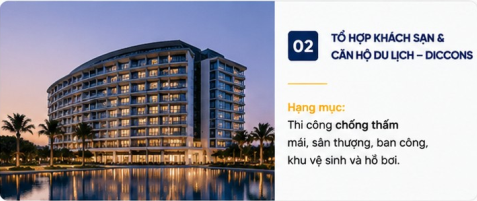 Tổ hợp khách sạn & căn hộ du lịch – DICCONS